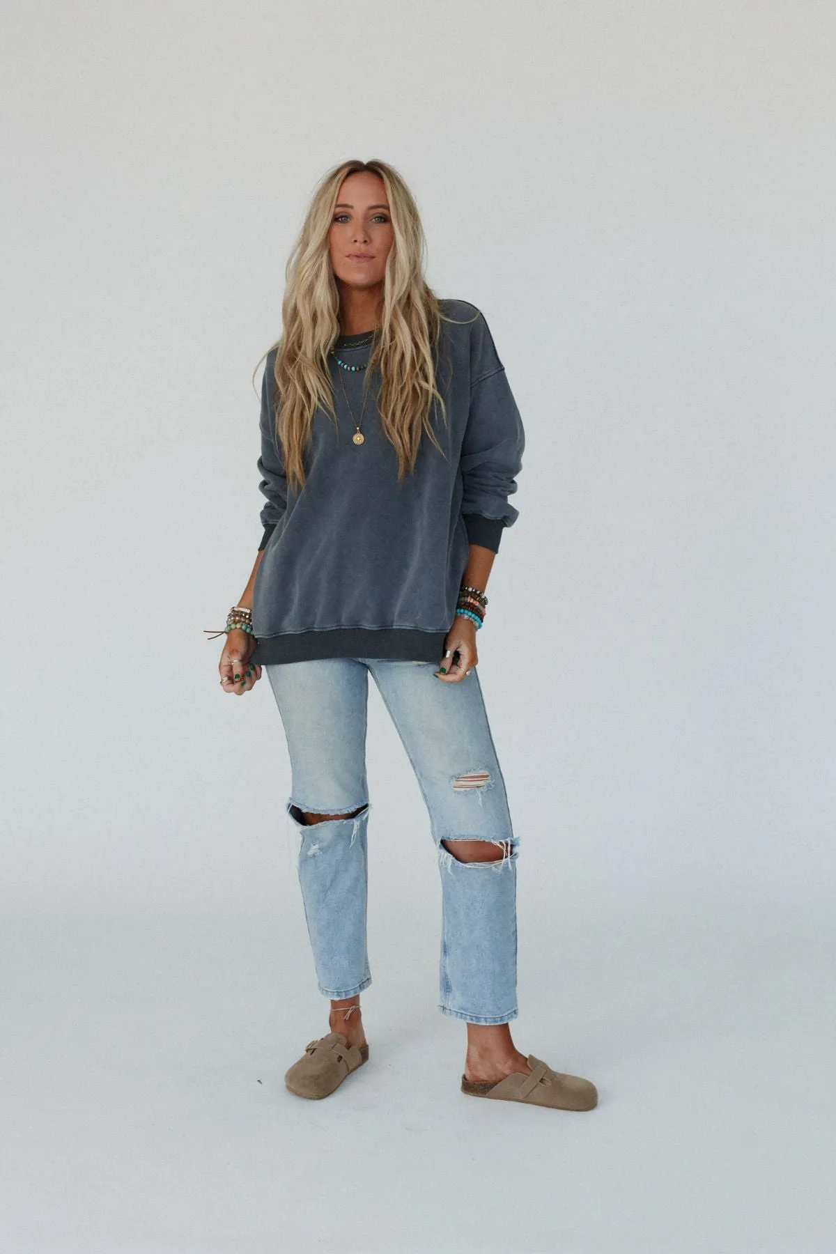 Level It Up Top - Gray