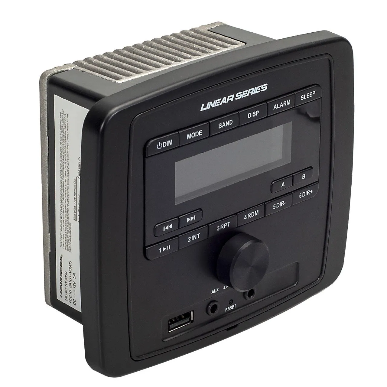 Linear Series RV3000  AM/FM & USB/BT Deckless Wall Mount Receiver