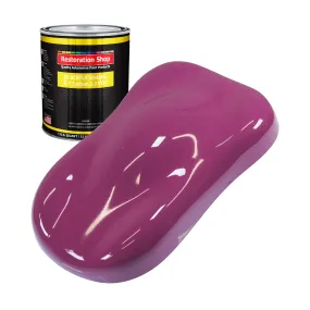 Magenta Acrylic Enamel Auto Paint - Quart Paint Color Only - Professional Single Stage High Gloss Automotive, Car, Truck, Equipment Coating, 2.8 VOC