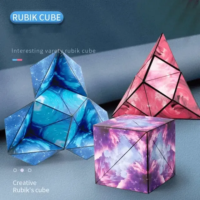 Magic Cube 72 Shapes Shifting Box Gift Puzzle Toy