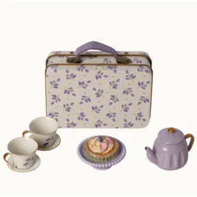 Maileg Afternoon Treat, Mouse- Purple Madelaine