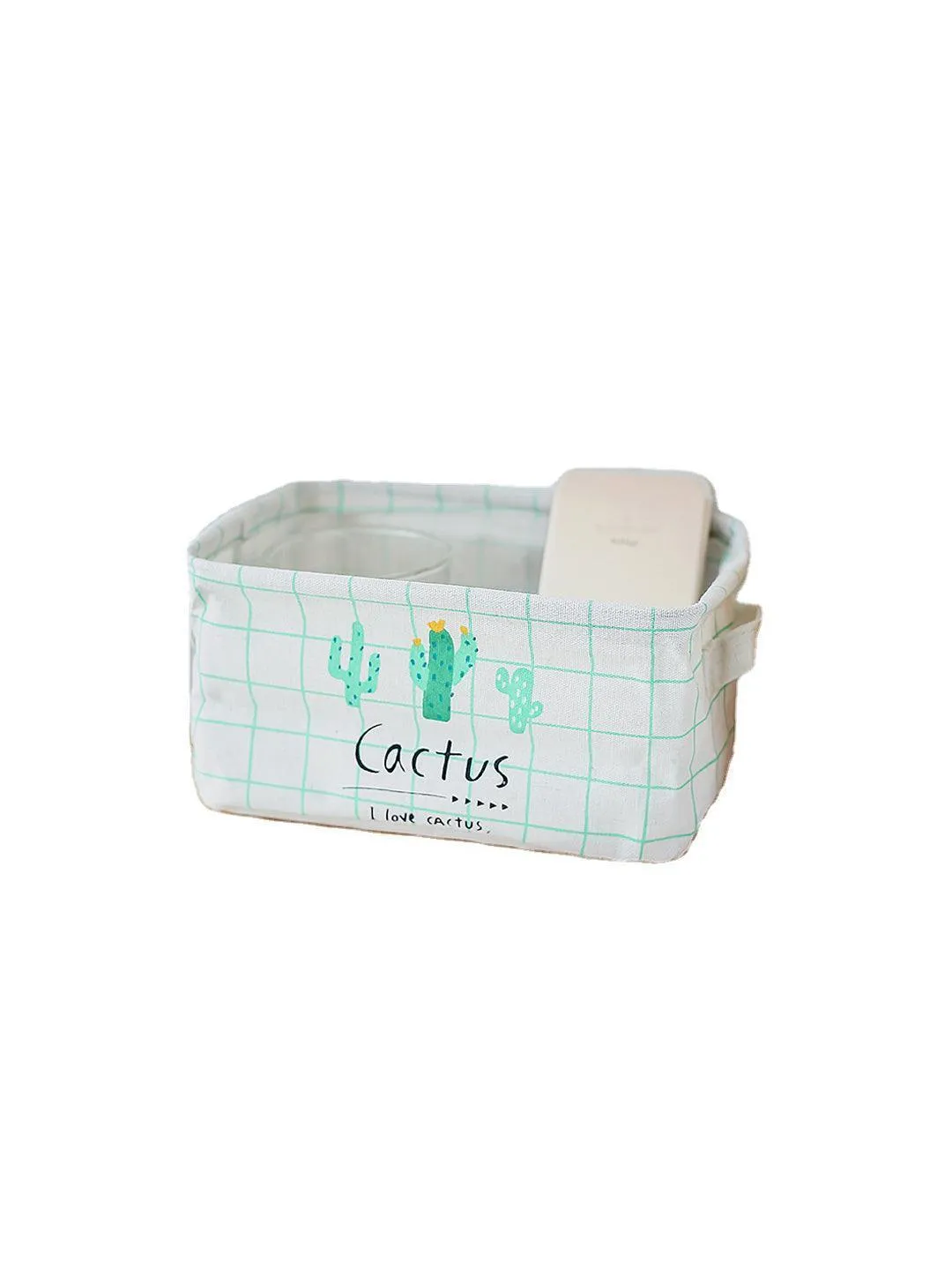 Market99 Canvas Fabric Storage Bin With Handles