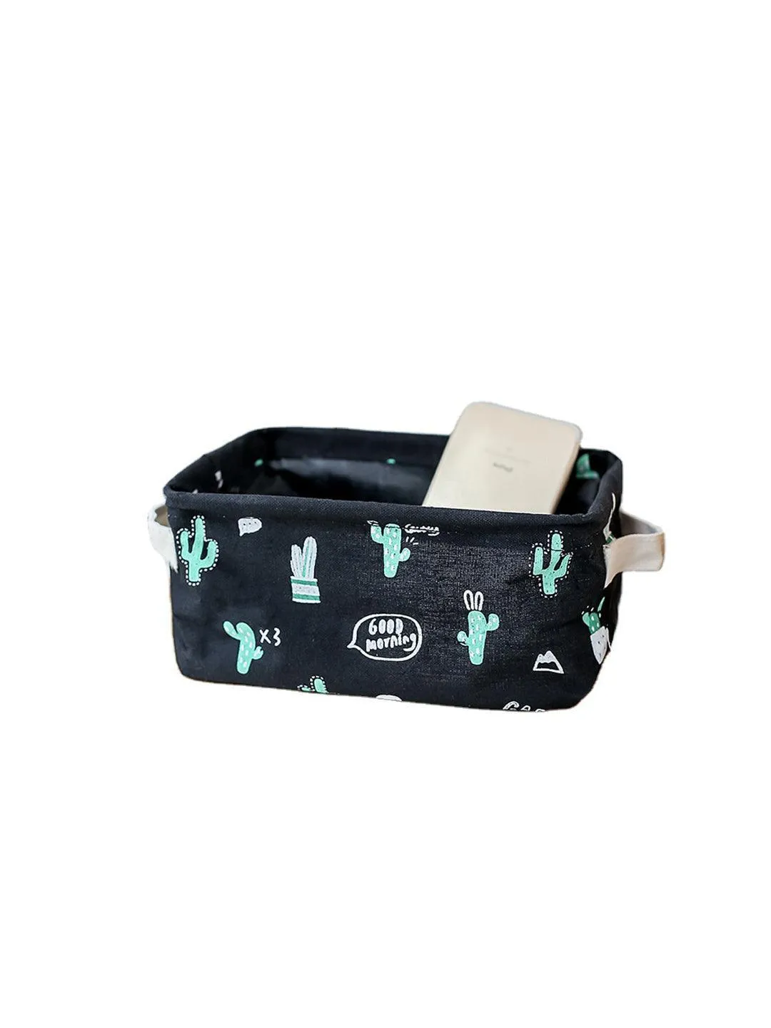 Market99 Canvas Fabric Storage Bin With Handles