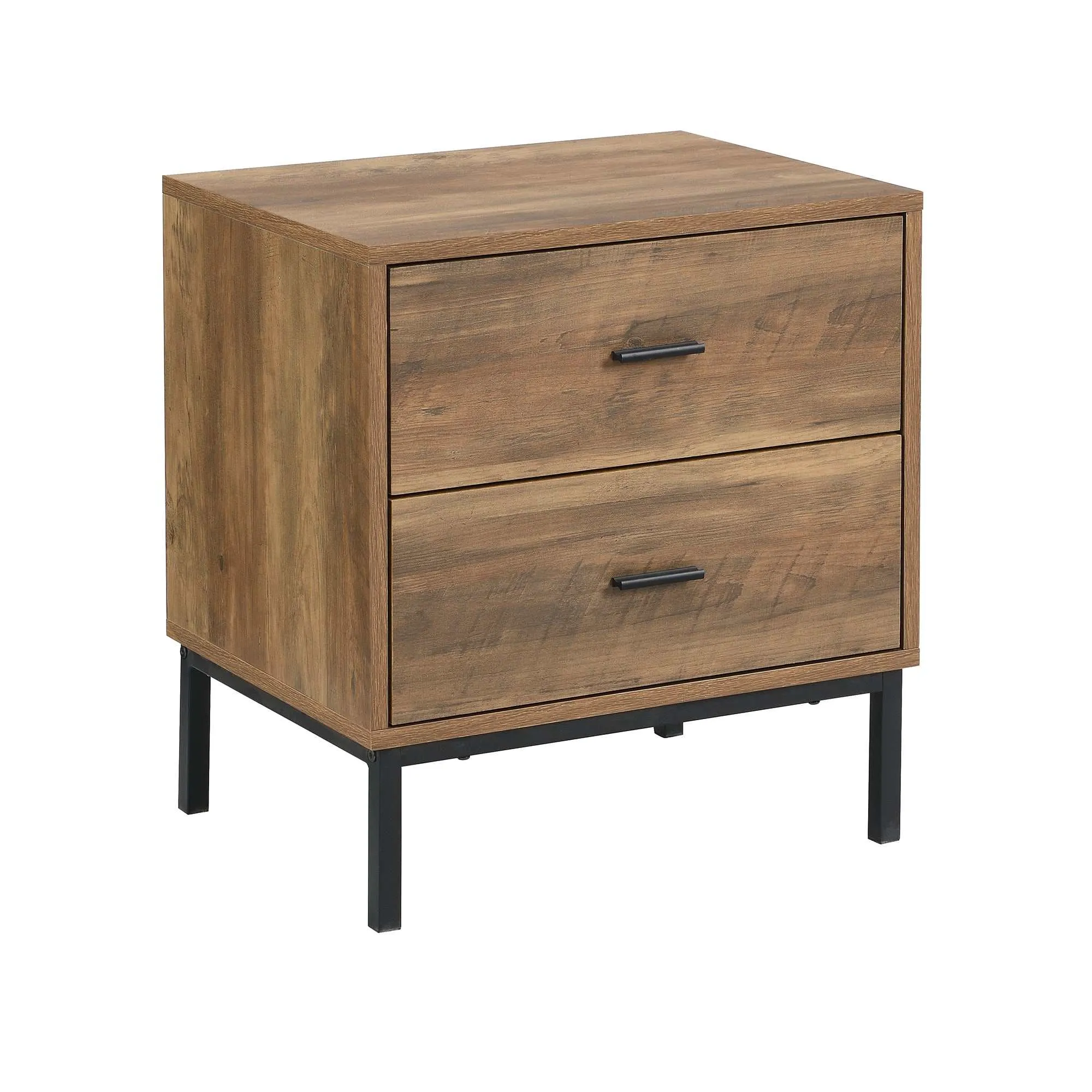 MerryLuk Bronx Chest of 5 Drawers Dresser Nightstand Set