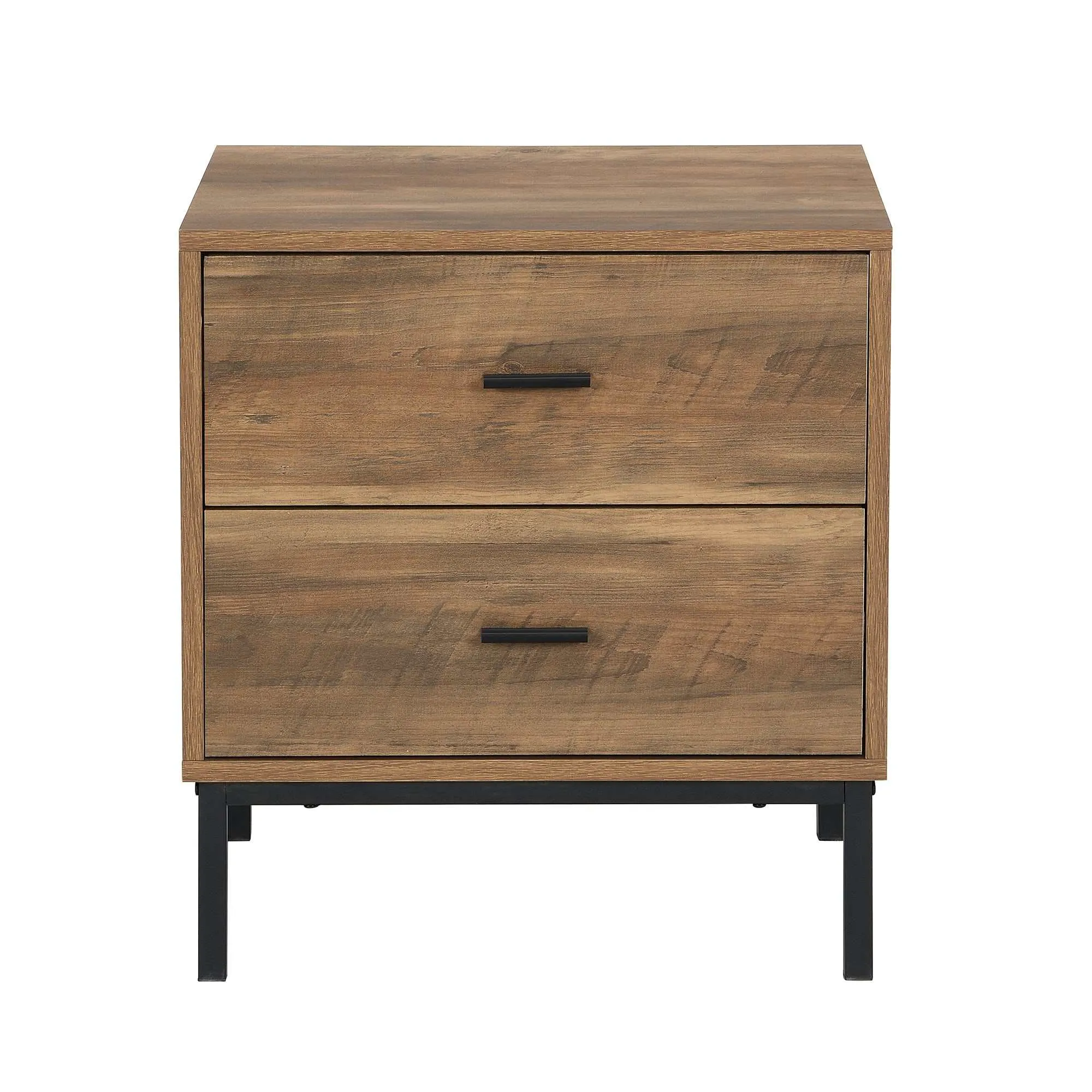 MerryLuk Bronx Chest of 5 Drawers Dresser Nightstand Set