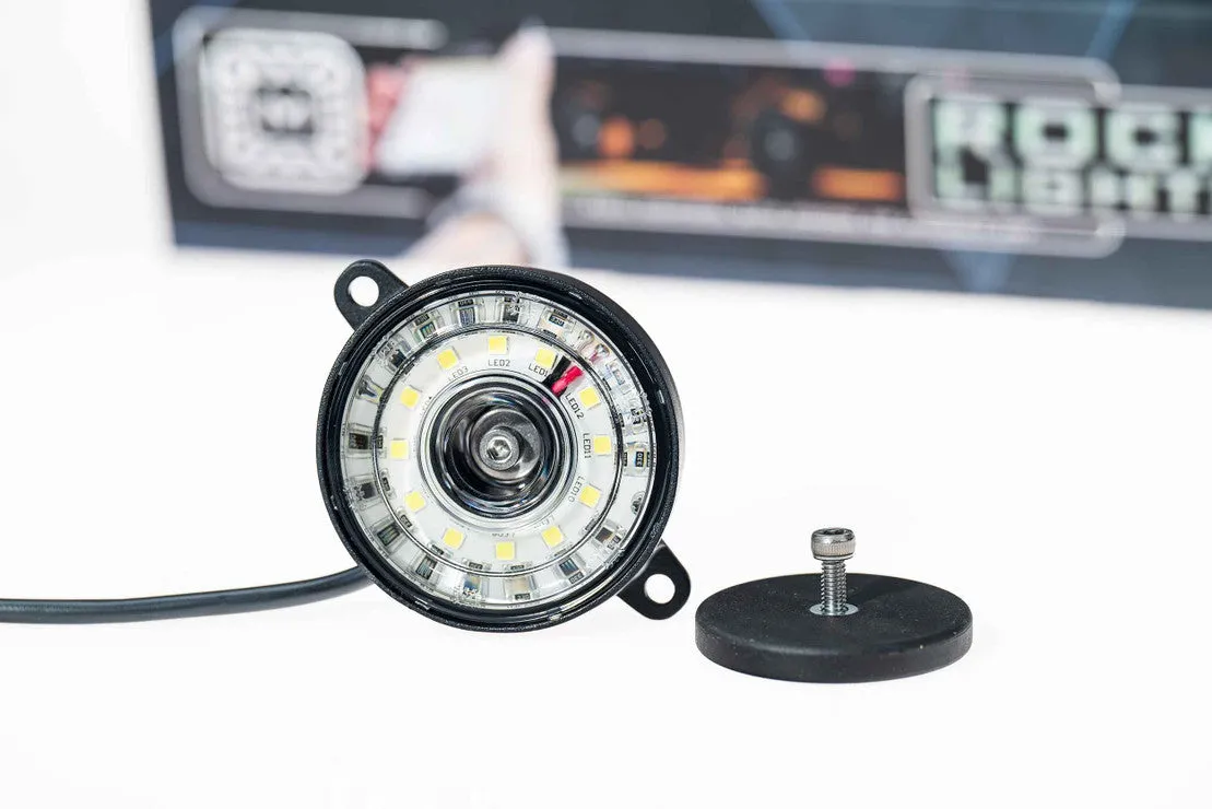 Morimoto LED Rock Light Kit - 6 to 8 Pack - Color Changing RGB or White LED