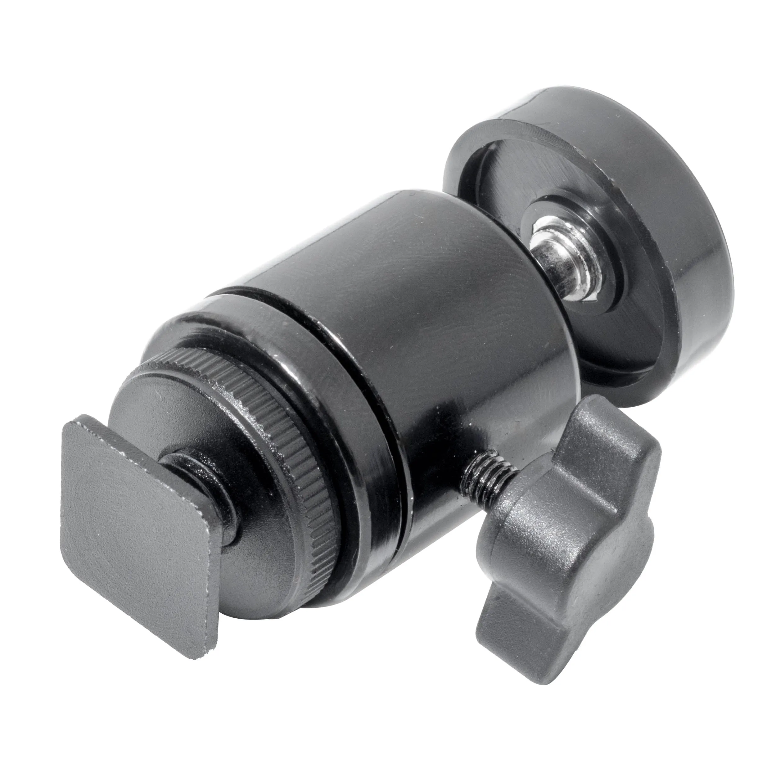 Multifunctional Mini Ball Head with Hot-Shoe Mount
