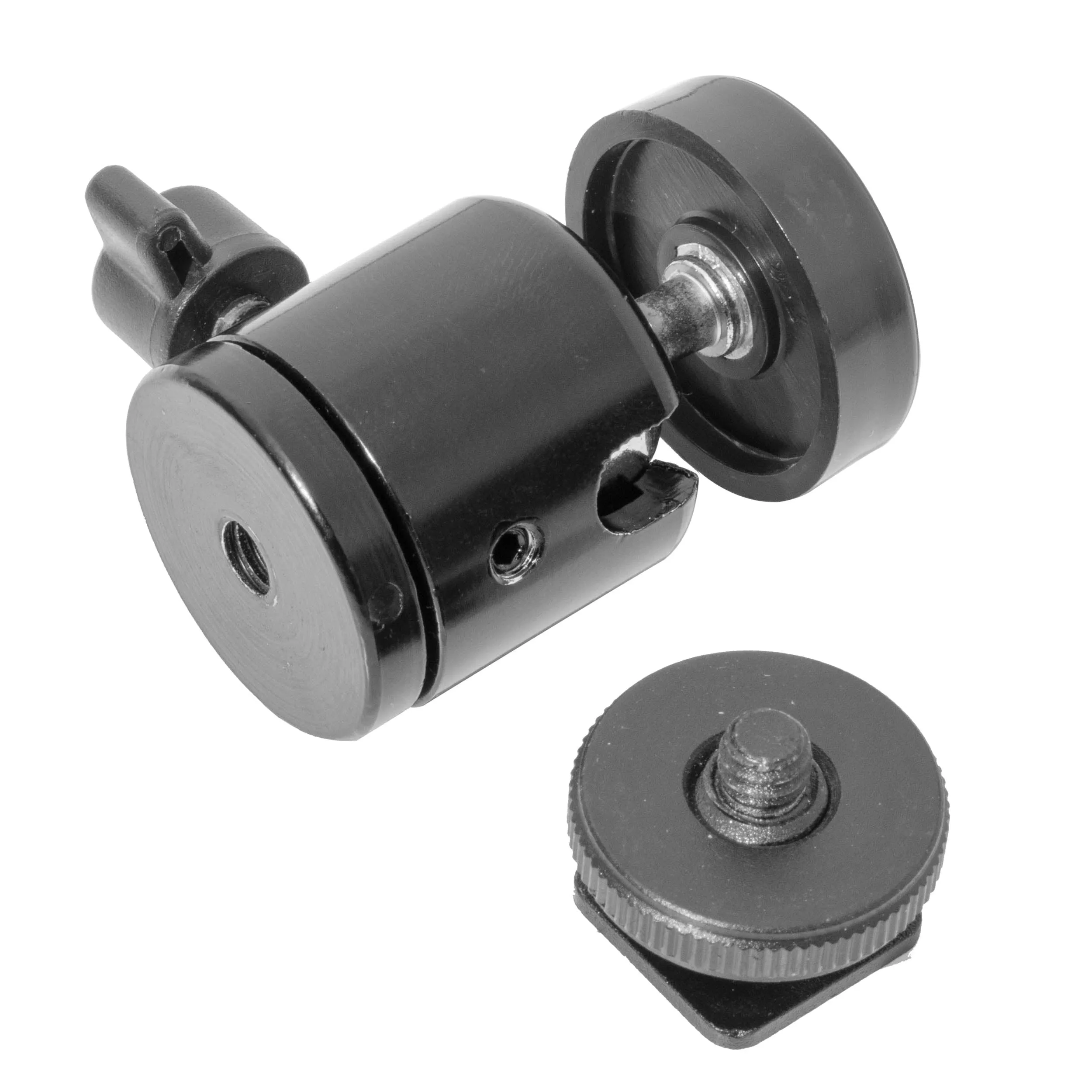 Multifunctional Mini Ball Head with Hot-Shoe Mount