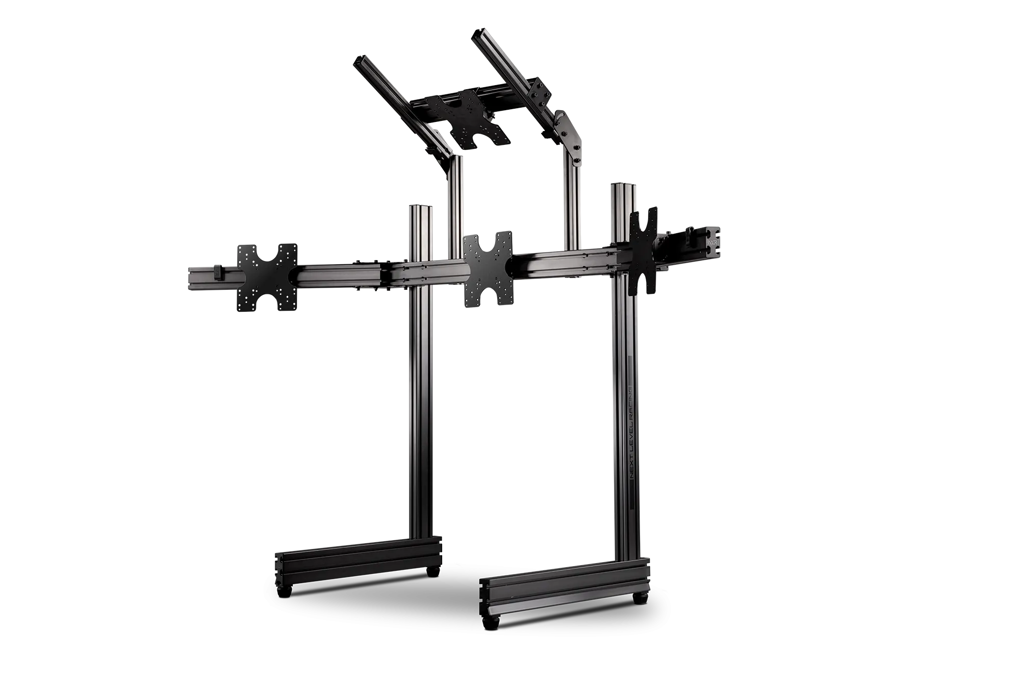 Next Level Racing Elite Freestanding Quad Monitor Stand | Racing Cockpit Monitor Stand Add-on