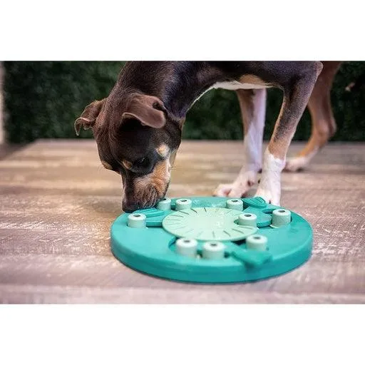 Nina Ottosson Dog Worker Treat Dispensing Interactive Dog Pet Toy Level 3 Board Puzzle Game Green