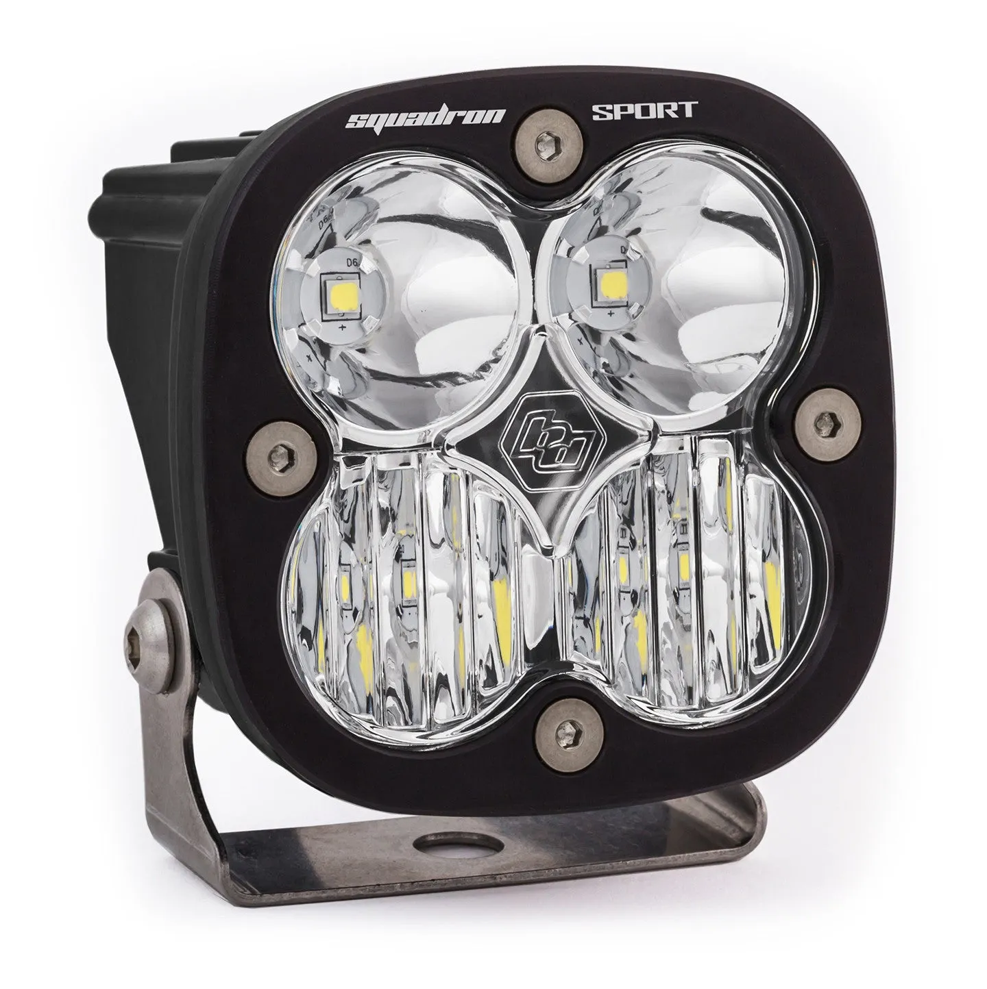 Offroad Alliance - Dual Bezel Fog Light Kit w/ Baja Designs Squadron Pro Lights - 2017-2020 Raptor