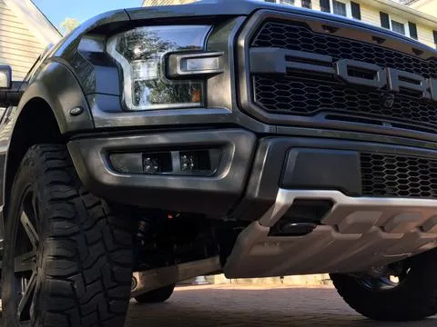 Offroad Alliance - Dual Bezel Fog Light Kit w/ Baja Designs Squadron Pro Lights - 2017-2020 Raptor