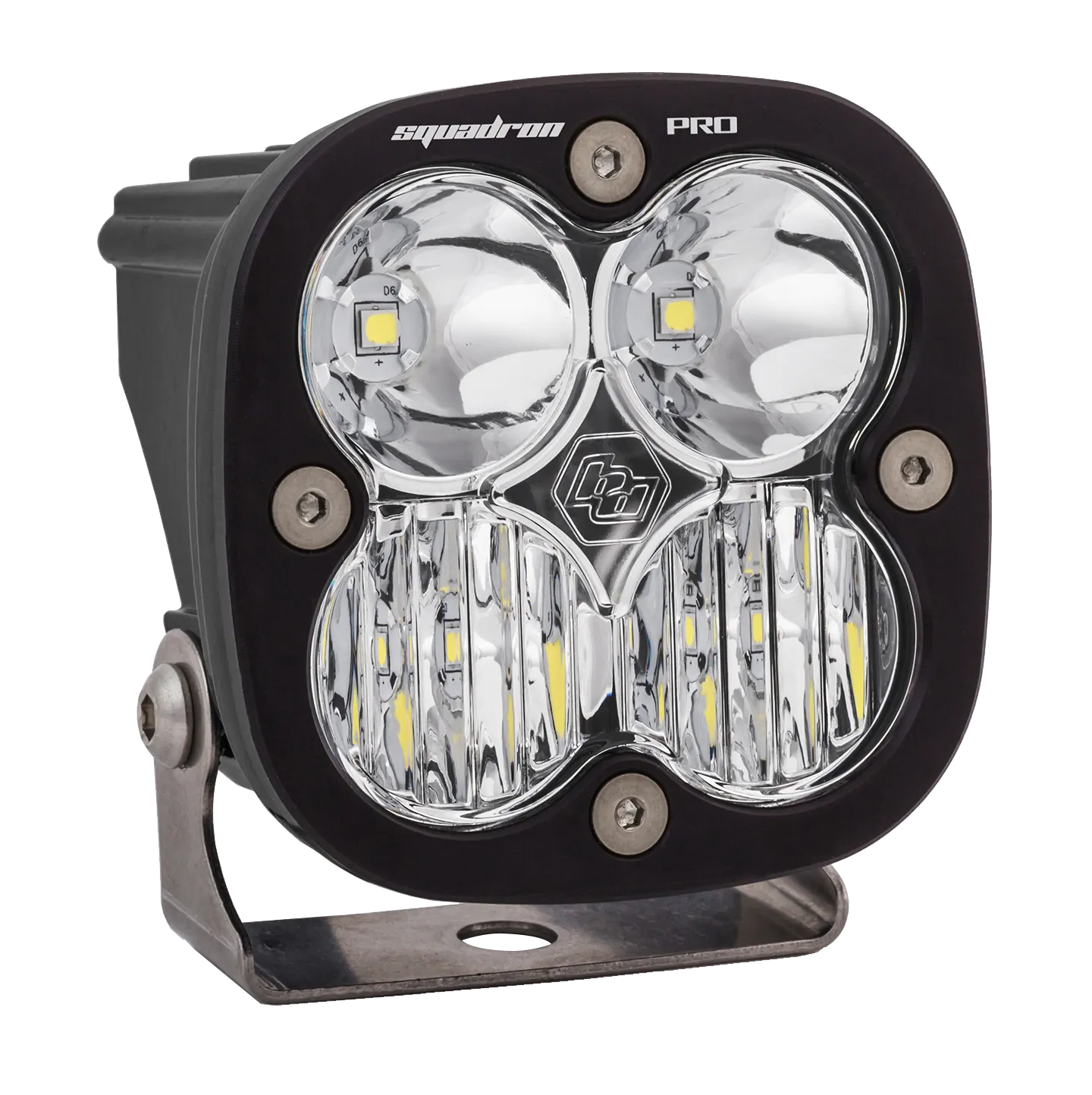 Offroad Alliance - Triple Bezel Fog Light Kit w/ Baja Designs Squadron Pro Lights - 2017-2020 Raptor