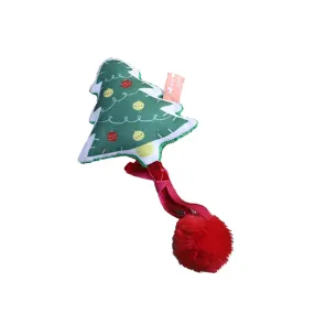 OMEM Christmas Cat Plush Pillow Molar Cat Grass Cat Mint Toys Funny Cat Stick Pet Supplies
