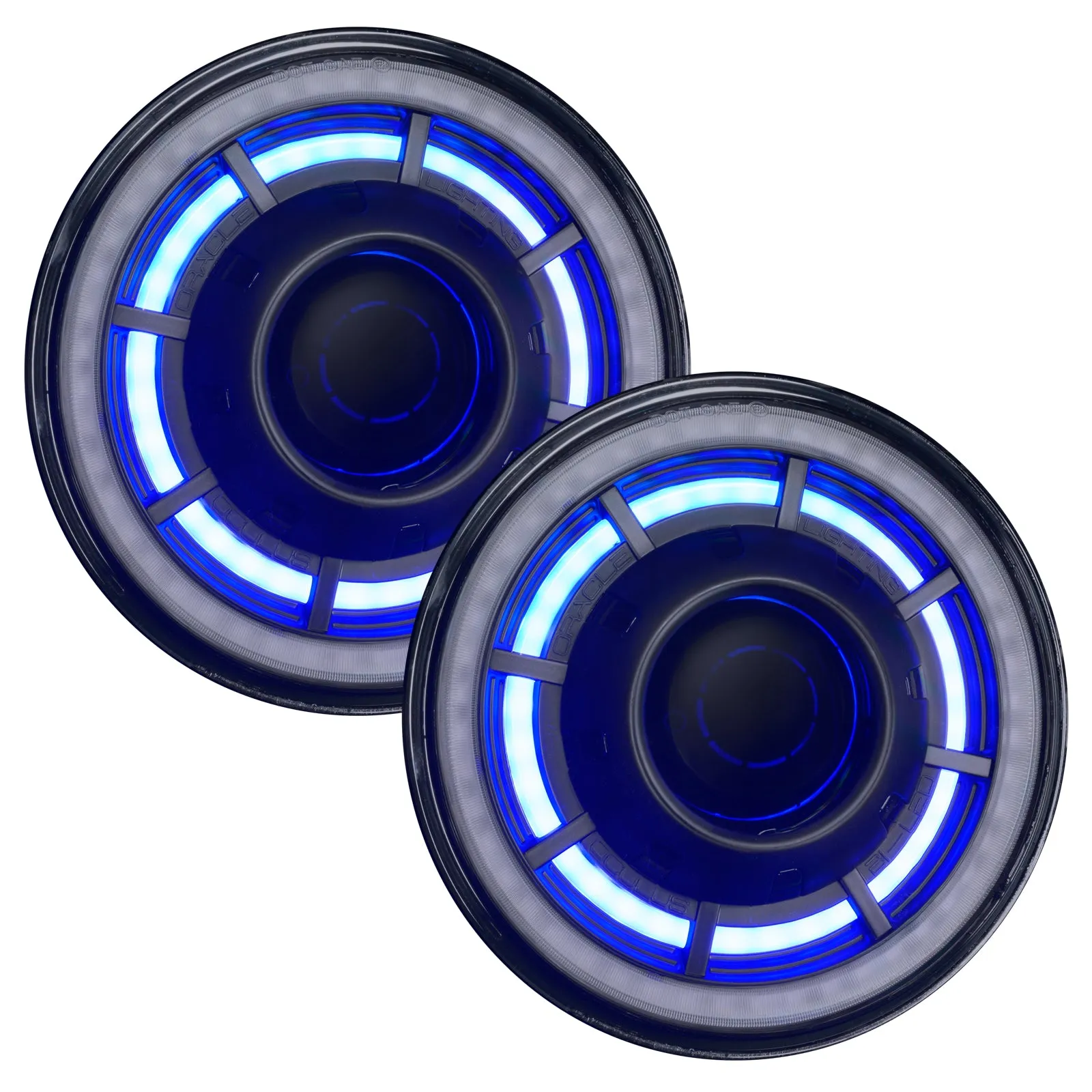 ORACLE Lighting Oculus™ 7" ColorSHIFT Bi-LED Projector Headlights for Jeep Wrangler JK