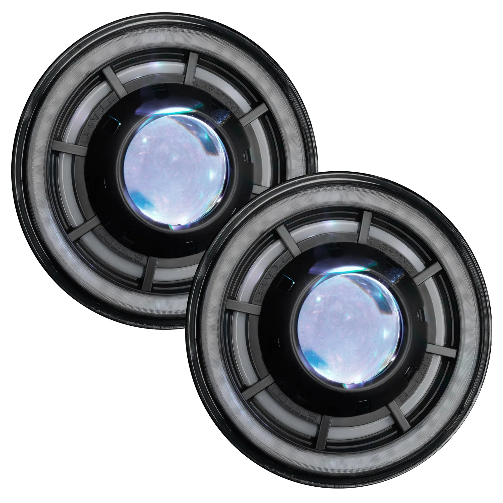 ORACLE Lighting Oculus™ 7" ColorSHIFT Bi-LED Projector Headlights for Jeep Wrangler JK