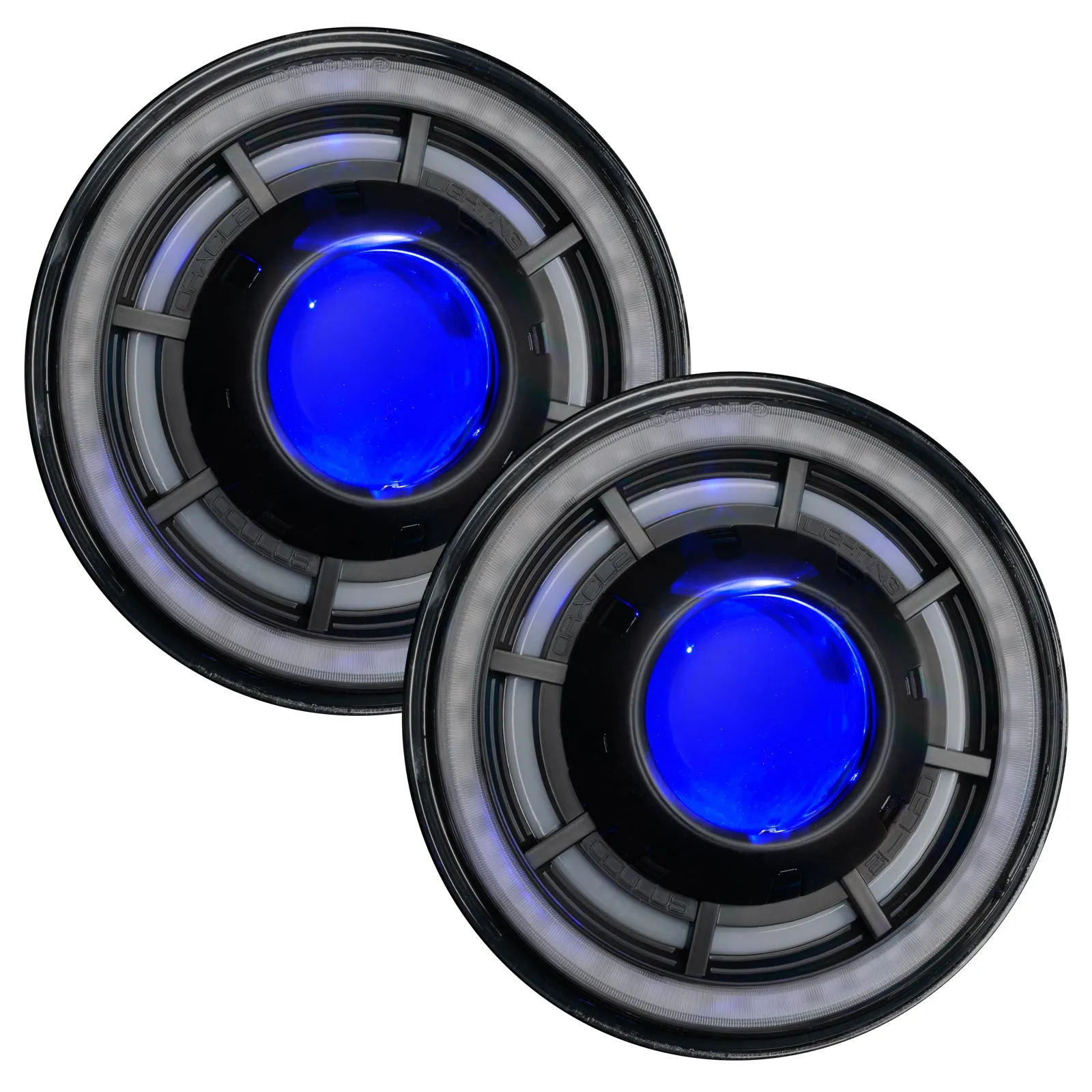 ORACLE Lighting Oculus™ 7" ColorSHIFT Bi-LED Projector Headlights for Jeep Wrangler JK