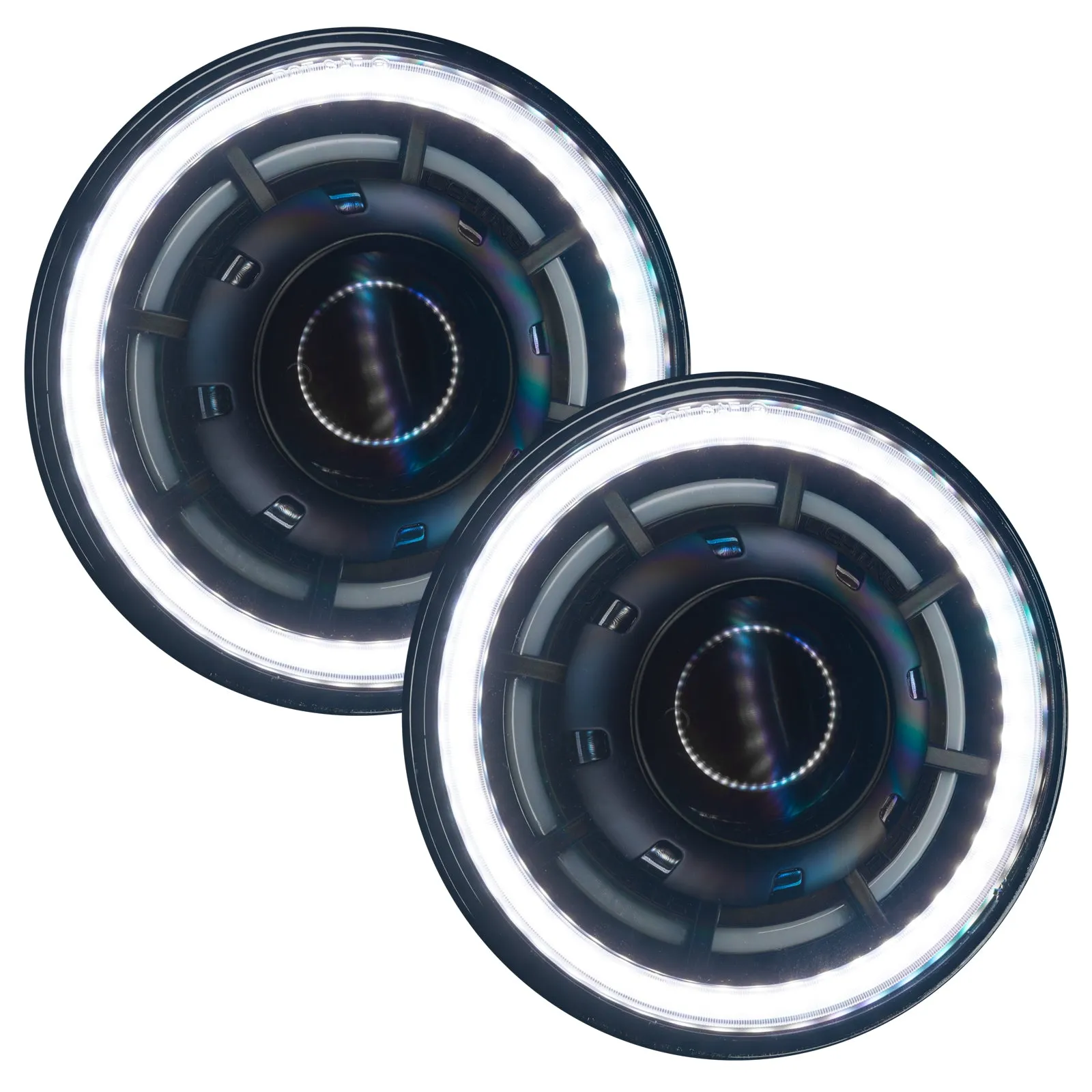 ORACLE Lighting Oculus™ 7" ColorSHIFT Bi-LED Projector Headlights for Jeep Wrangler JK