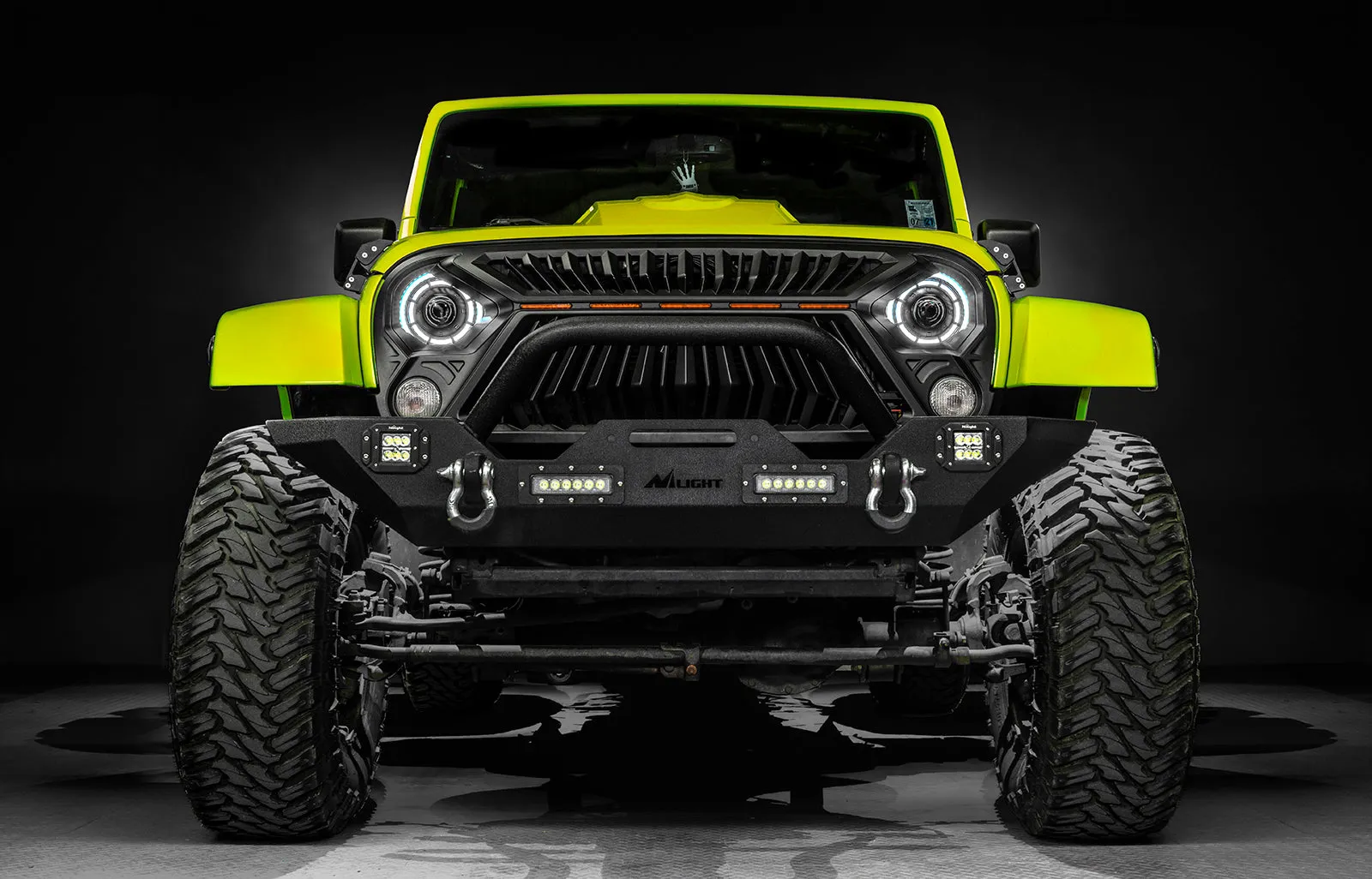 ORACLE Lighting Oculus™ 7" ColorSHIFT Bi-LED Projector Headlights for Jeep Wrangler JK