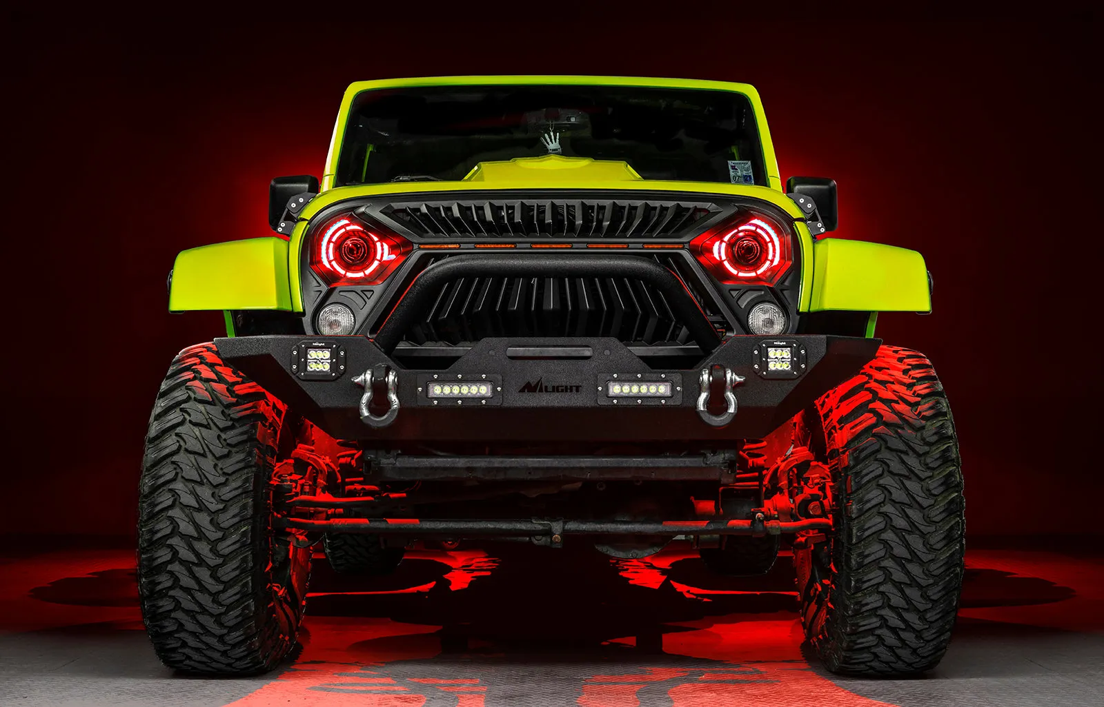 ORACLE Lighting Oculus™ 7" ColorSHIFT Bi-LED Projector Headlights for Jeep Wrangler JK