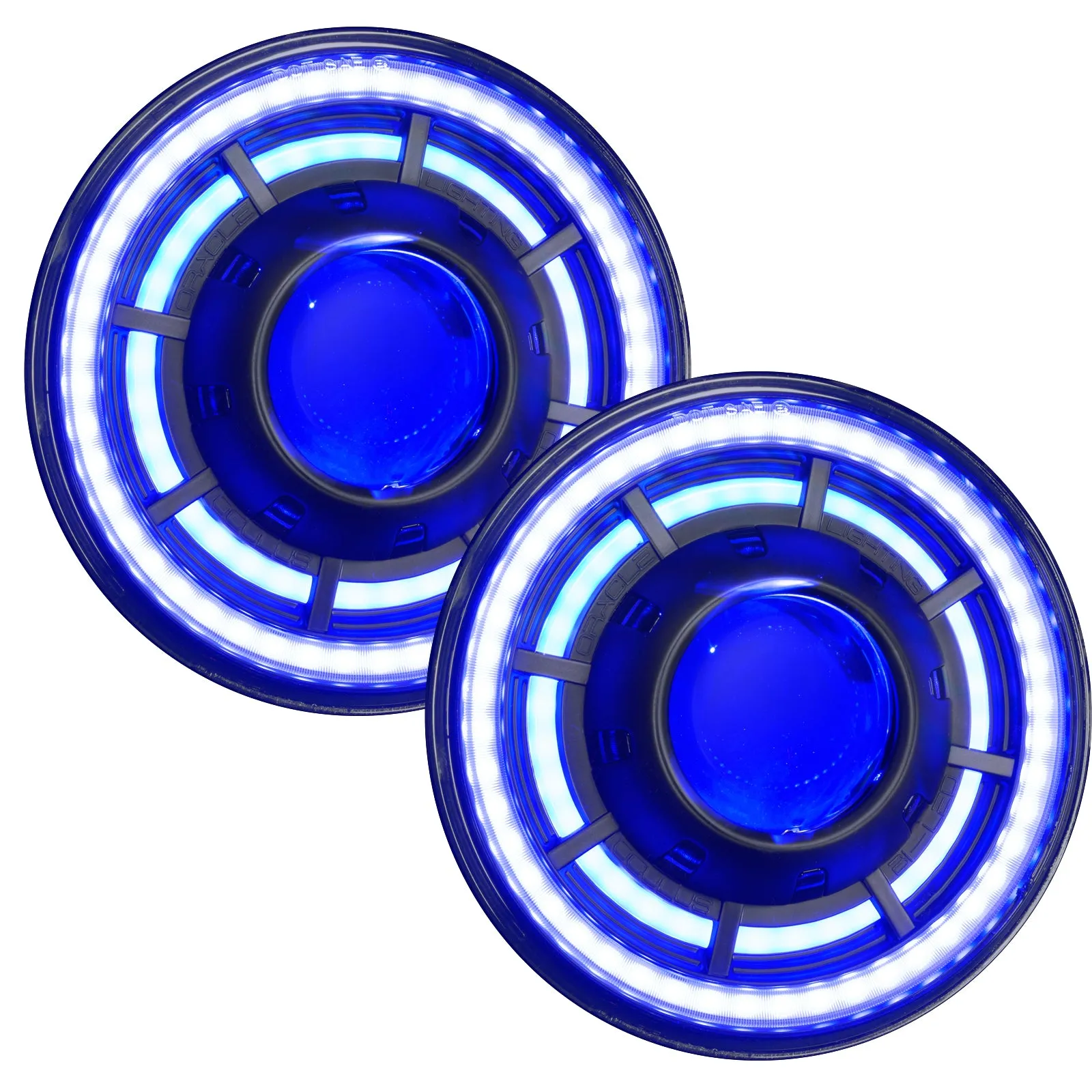 ORACLE Lighting Oculus™ 7" ColorSHIFT Bi-LED Projector Headlights for Jeep Wrangler JK