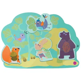 Oribel VertiPlay sensory Wall Toys Hoppy Bunny & Friends