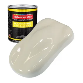 Performance Bright White Acrylic Enamel Auto Paint - Gallon Paint Color Only - Professional Single Stage Automotive Car Equipment Coating, 2.8 VOC