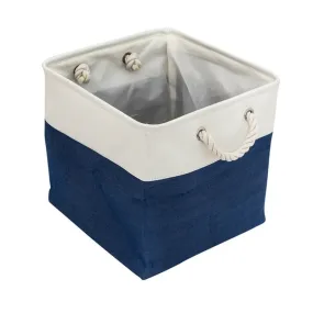 Pet Toy Storage Basket: Foldable Polyester Storage Box
