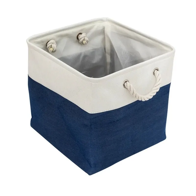 Pet Toy Storage Basket: Foldable Polyester Storage Box
