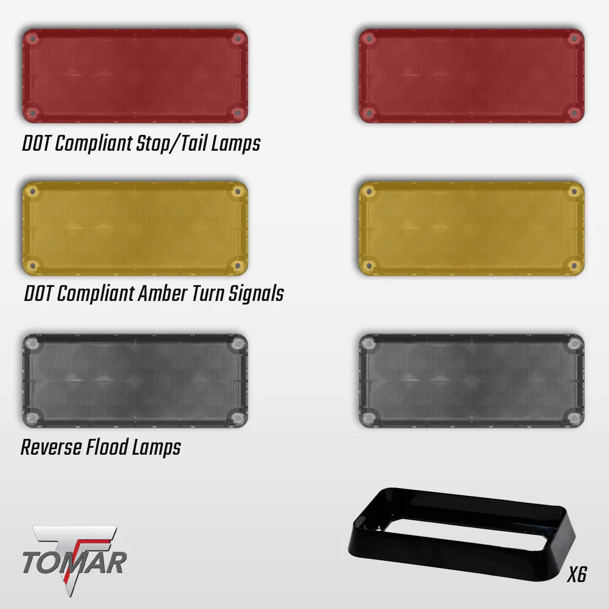 R37 Revolution Series DOT Bundle Colored Lens