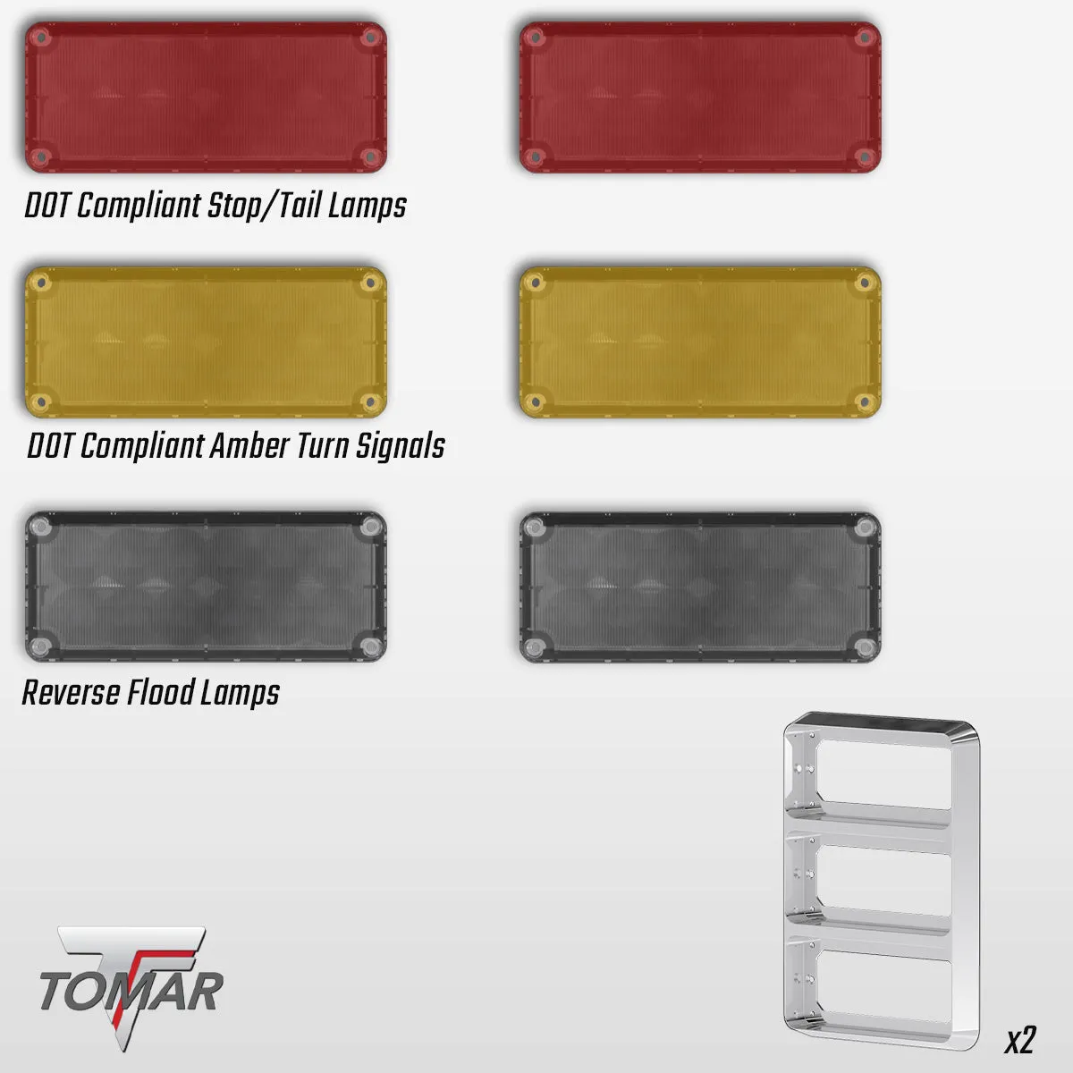 R37 Revolution Series DOT Bundle Colored Lens