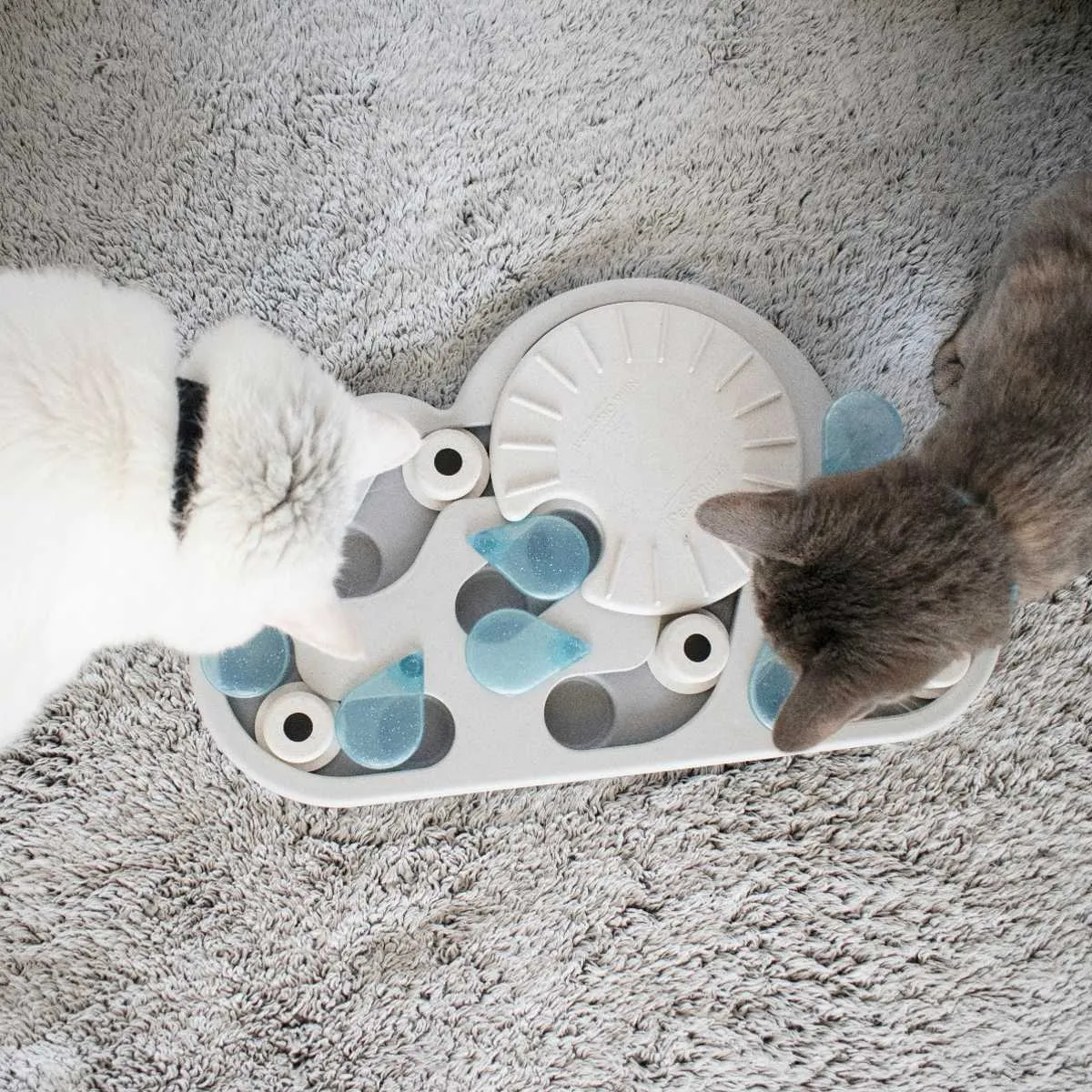 Rainy Day Puzzle & Play Cat Game