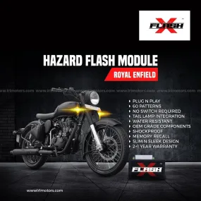 ROYAL ENFIELD CLASSIC REBORN 350-FLASH X HAZARD FLASH MODULE