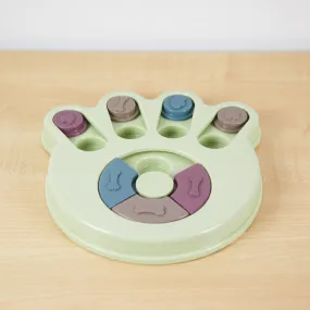 Slow Feeder Puzzle Dog Toy - Paw Print