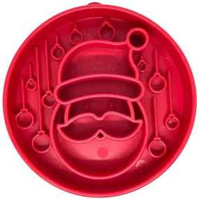 SodaPup Santa Slow Feeder Bowl