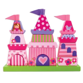 Stephen Joseph Timeless Toys Wooden Stacking Set Princess Castle