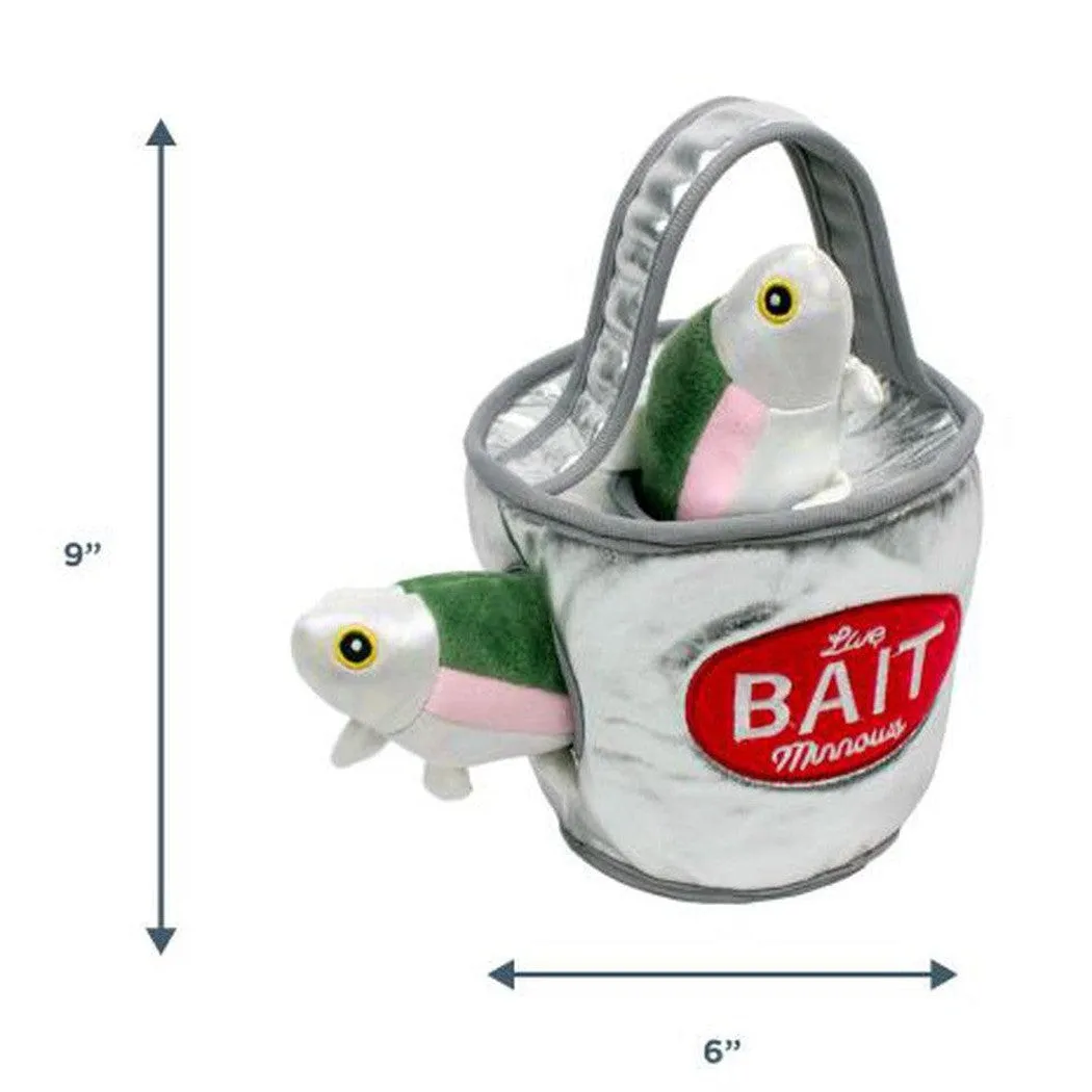 Tall Tails Bait Bucket Squeaky Hide & Seek Toy - 9"