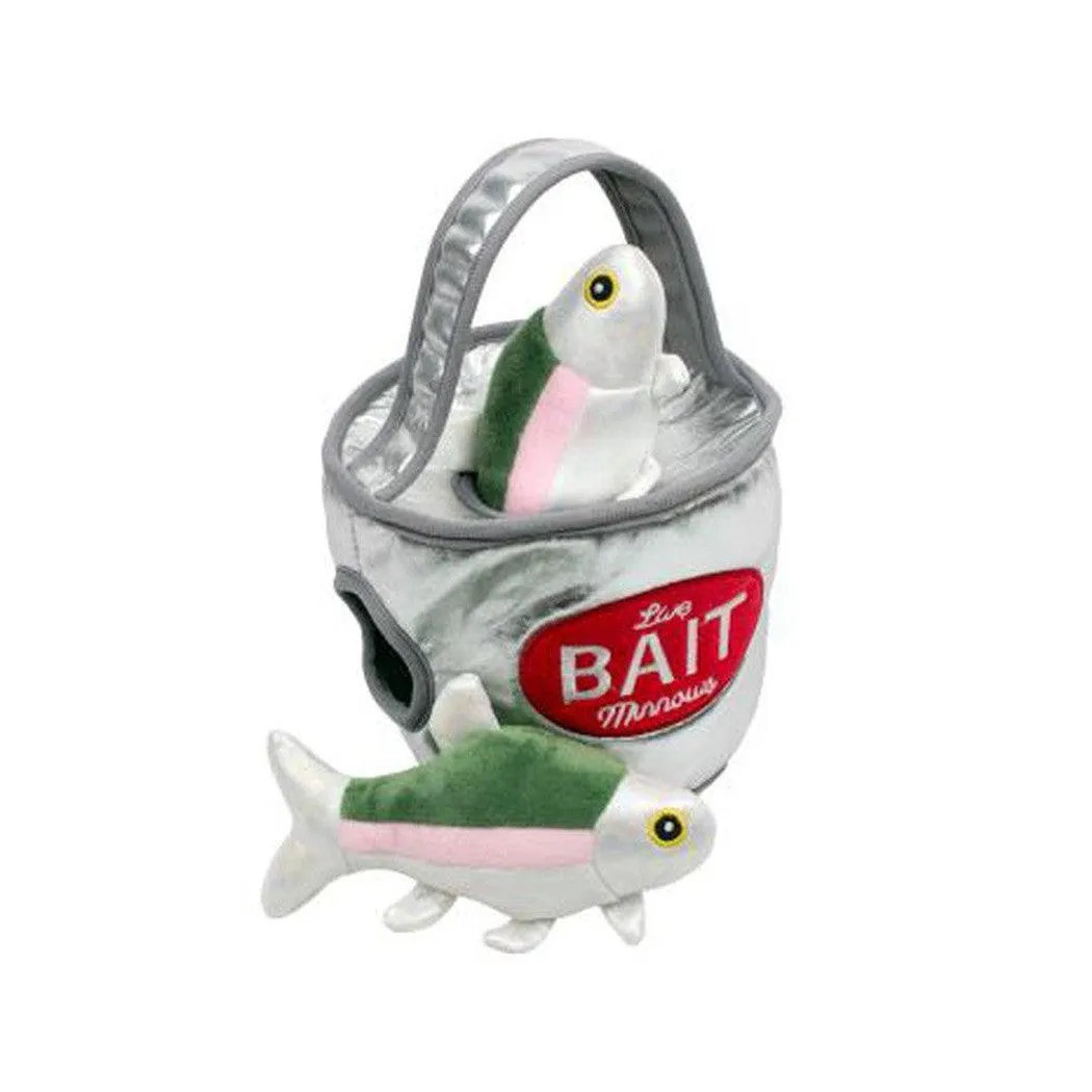 Tall Tails Bait Bucket Squeaky Hide & Seek Toy - 9"