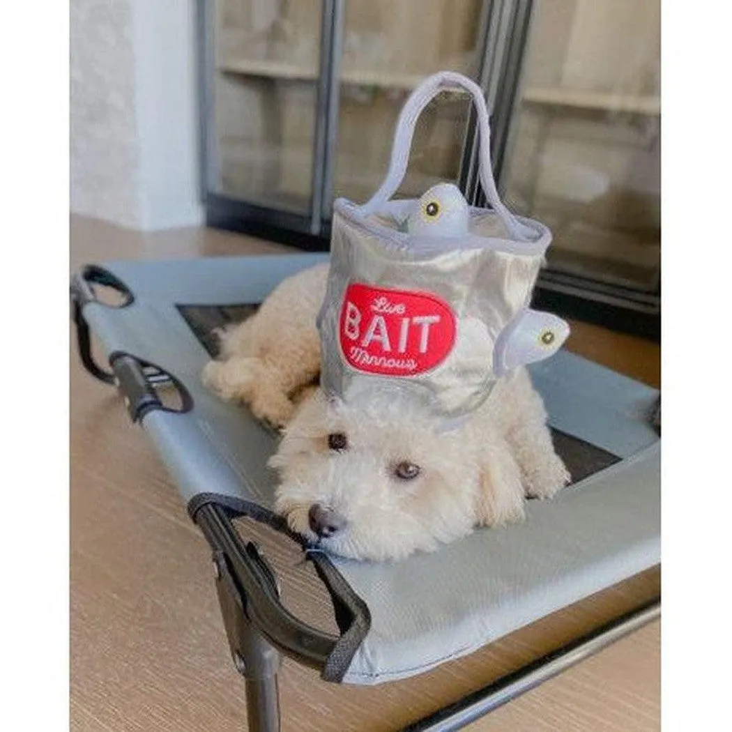 Tall Tails Bait Bucket Squeaky Hide & Seek Toy - 9"