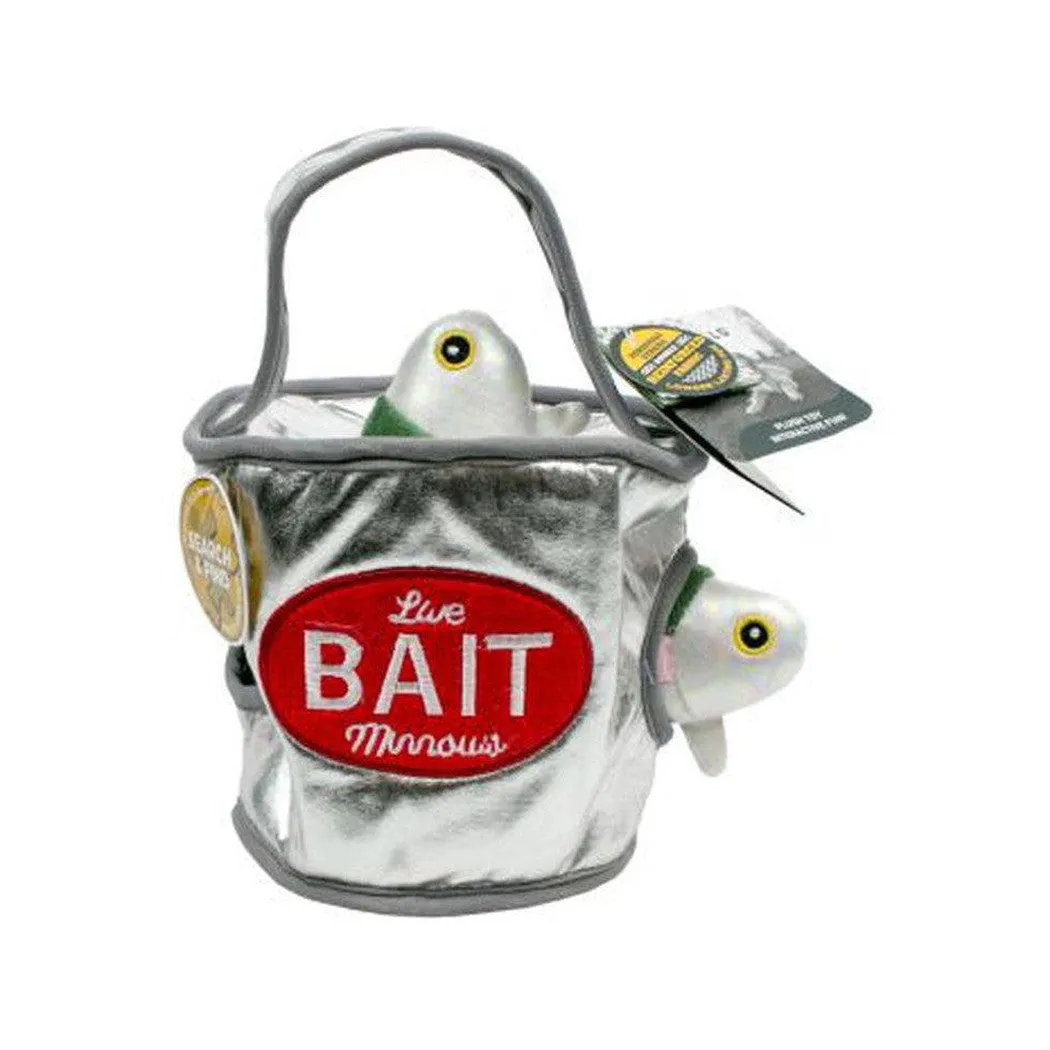 Tall Tails Bait Bucket Squeaky Hide & Seek Toy - 9"