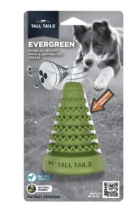 Tall Tails Natural Rubber Evergreen Toy