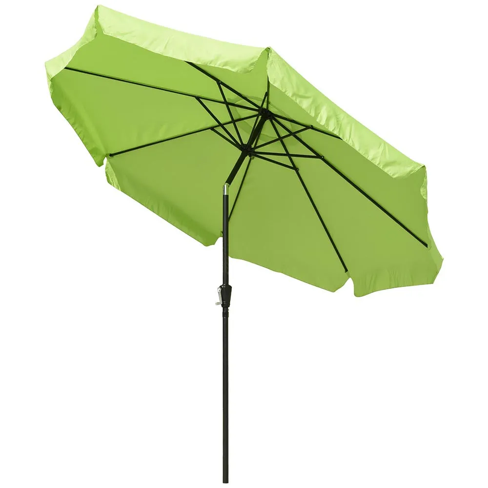 TheLAShop 10 Foot 8-Rib Outdoor Patio Umbrella Tilt & Crank