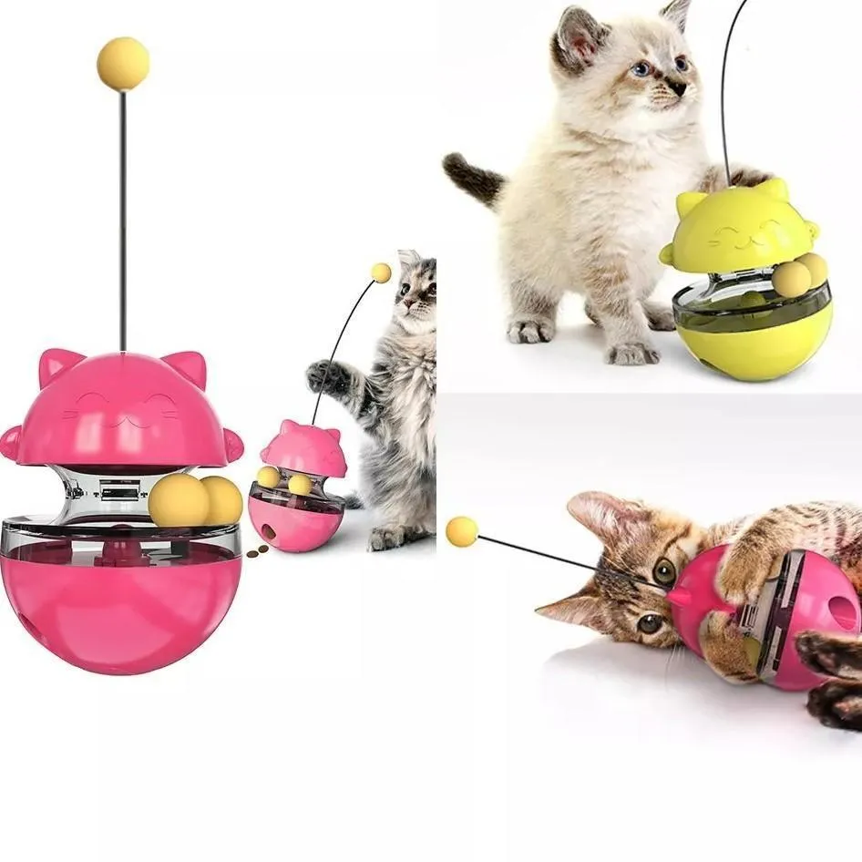 Tumbling Top Slow Feeder Toy