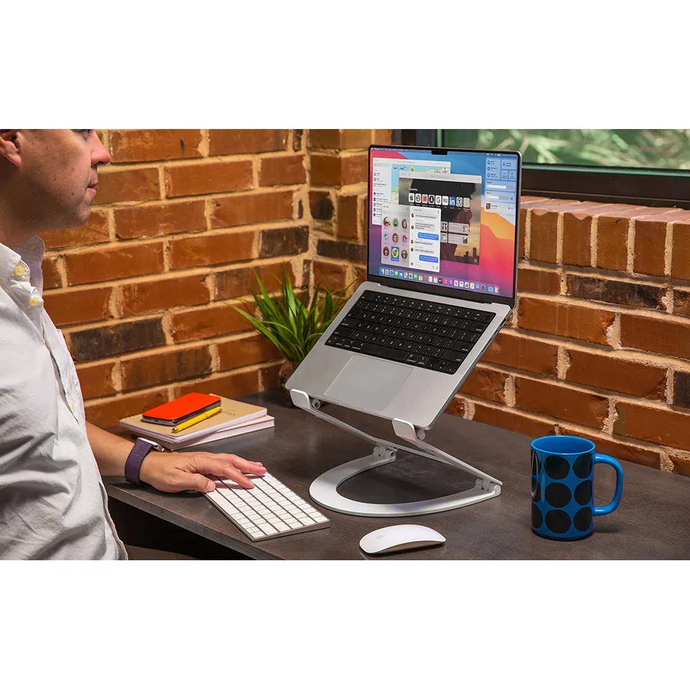 Twelve South Curve Flex Laptop Stand for MacBook - White | TS-2202