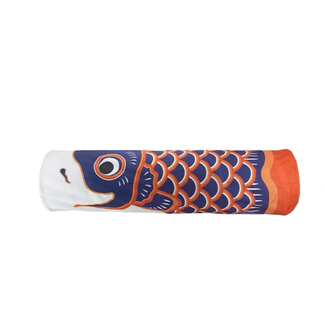 WOHOO MARKET Colorful Carp Flag (Koinobori) Large Cat Tunnel