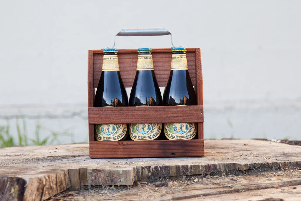 Wood Thumb -  Wooden Six Pack Bottle Holder