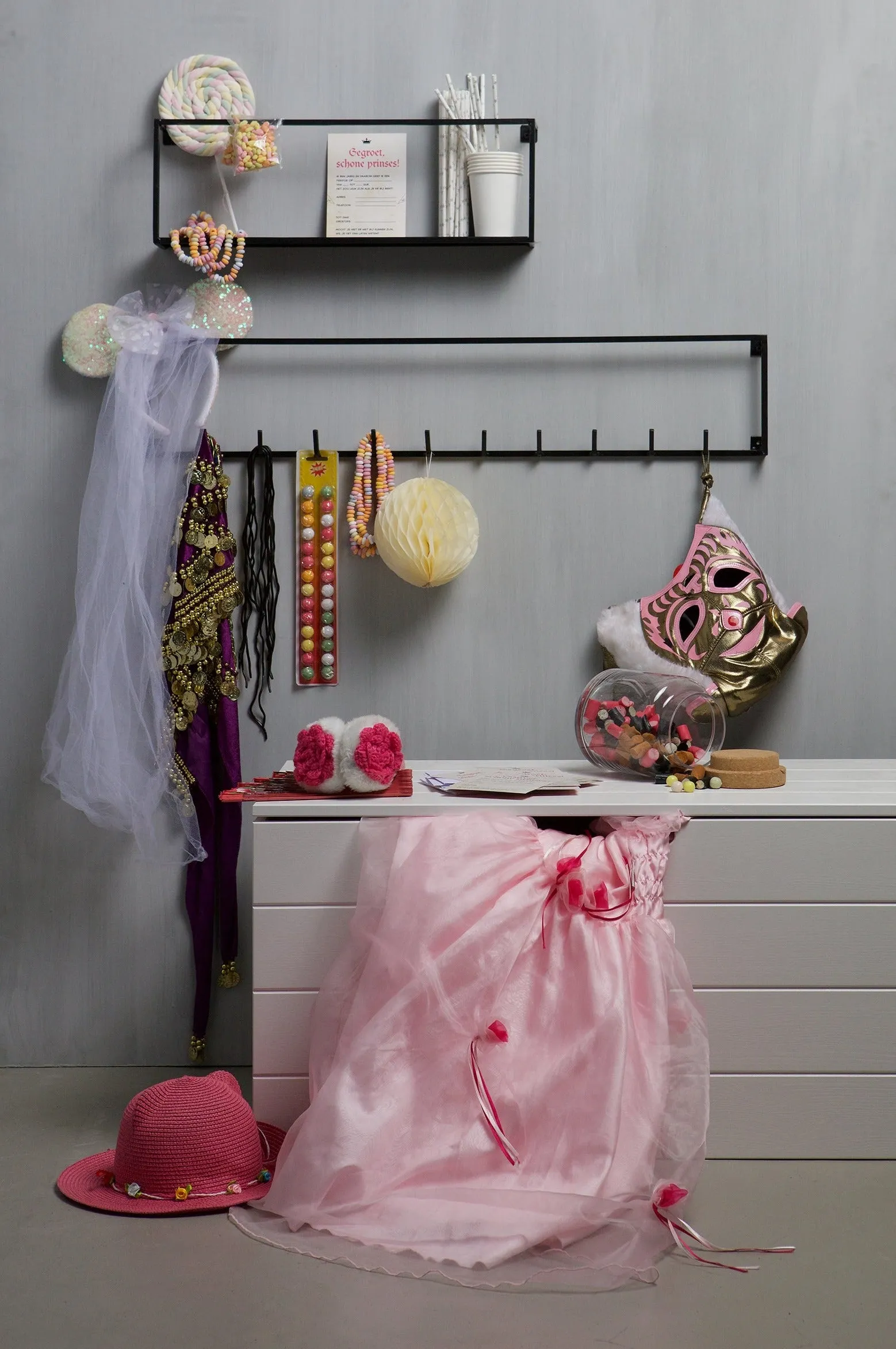 Woood Keet Toy Box Grey