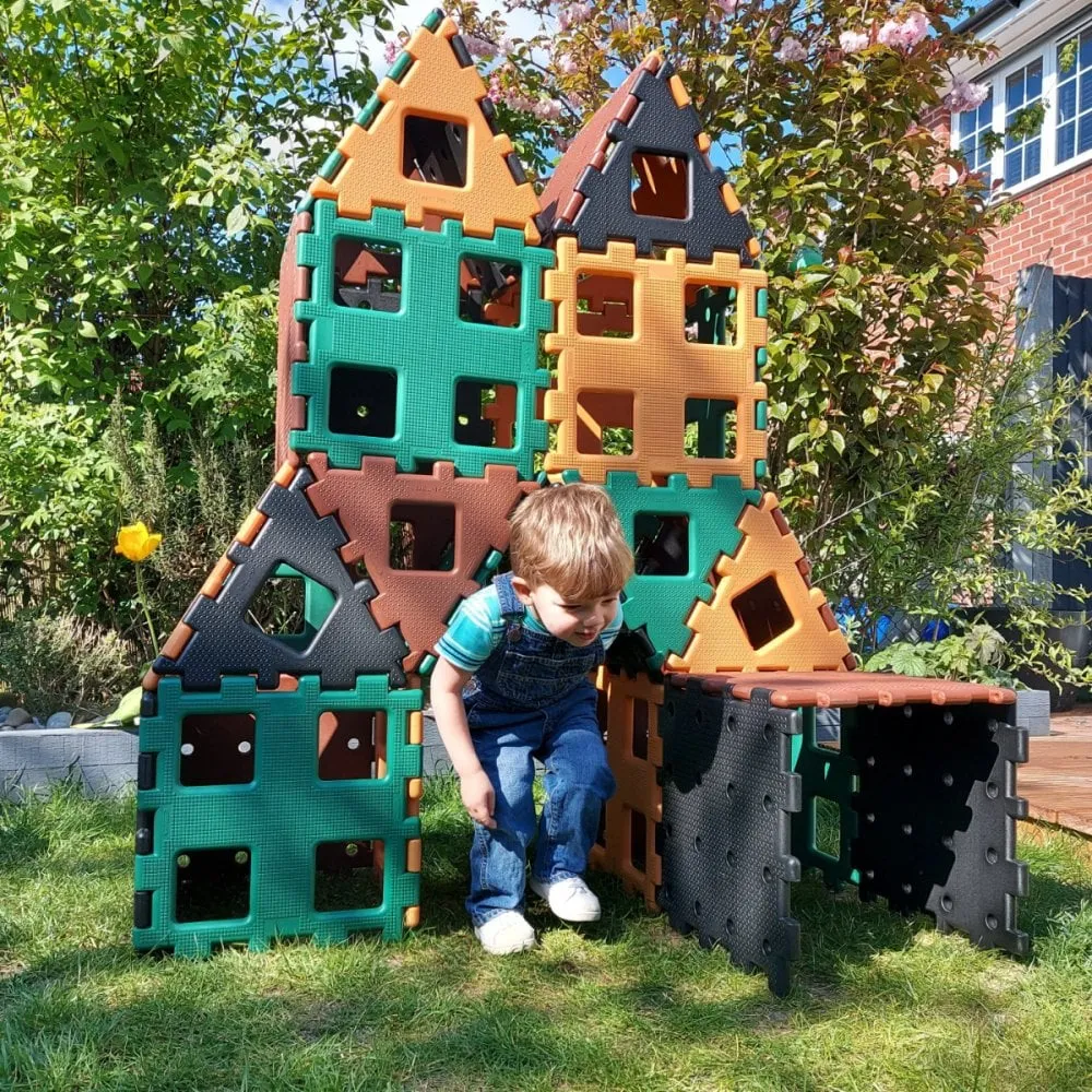 XL Polydron Natural Colours (36 Pieces)