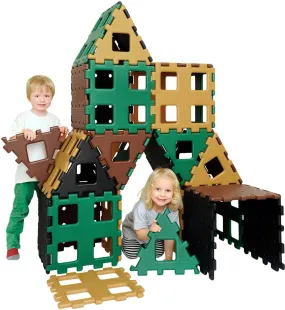 XL Polydron Natural Colours (36 Pieces) XL Polydron Natural Colours (36 Pieces)