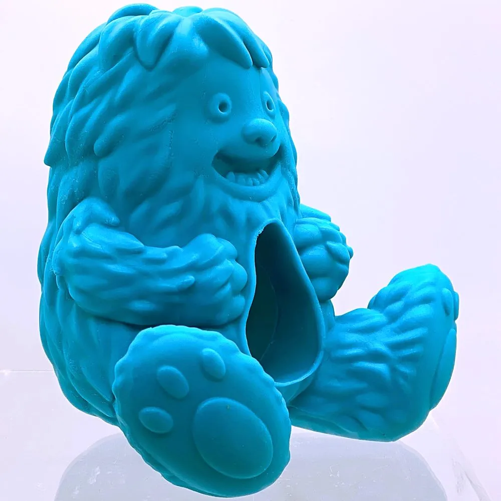 Yeti Dog Chew Puff & Play Hangry Yeti Dog Toy (Blue)